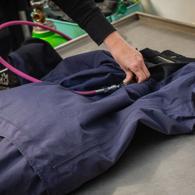 Überprüfung der Dichtheit