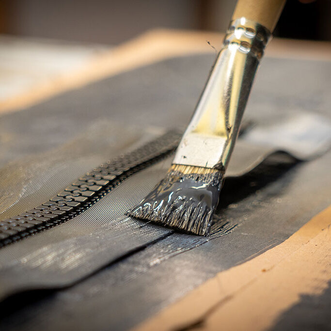 Trockentauchanzung Reissverschluss wechseln